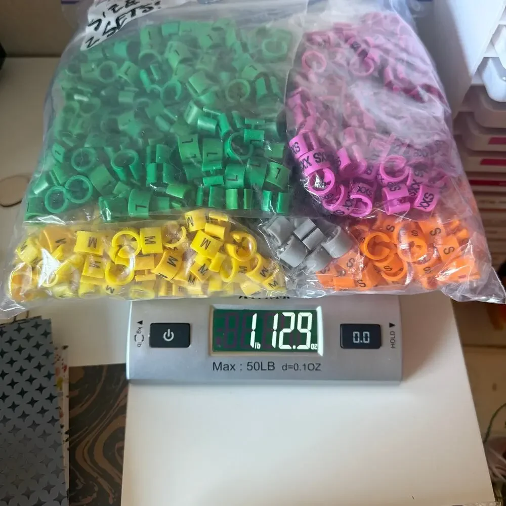 Size Markers for Hangers (boutique)